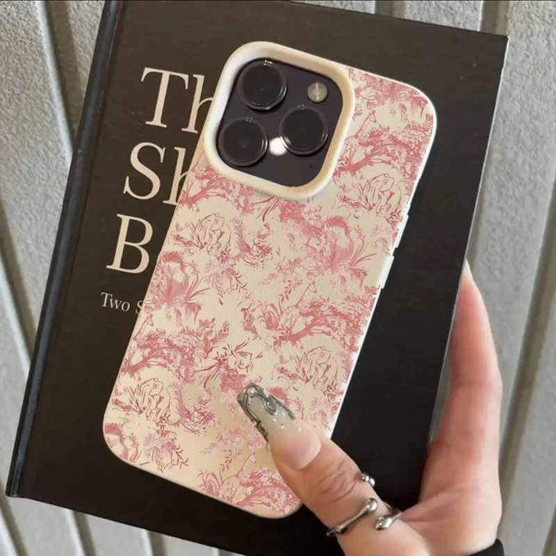 iPhone 18、17、16、15、14、13、12、11 - Vintage Floral Pattern Soft Case のレビューと価格
