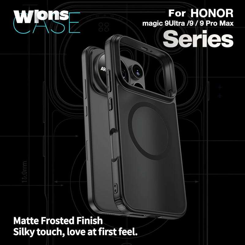 Honor Magic 9 Pro Max用ケース。マジック - Matte Hard Pc Back Case のレビューと価格