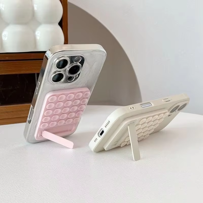 汎用吸盤スタンド、スマートフォン用シリコンカバー、紛失防止機 - Phone Cases のレビューと価格