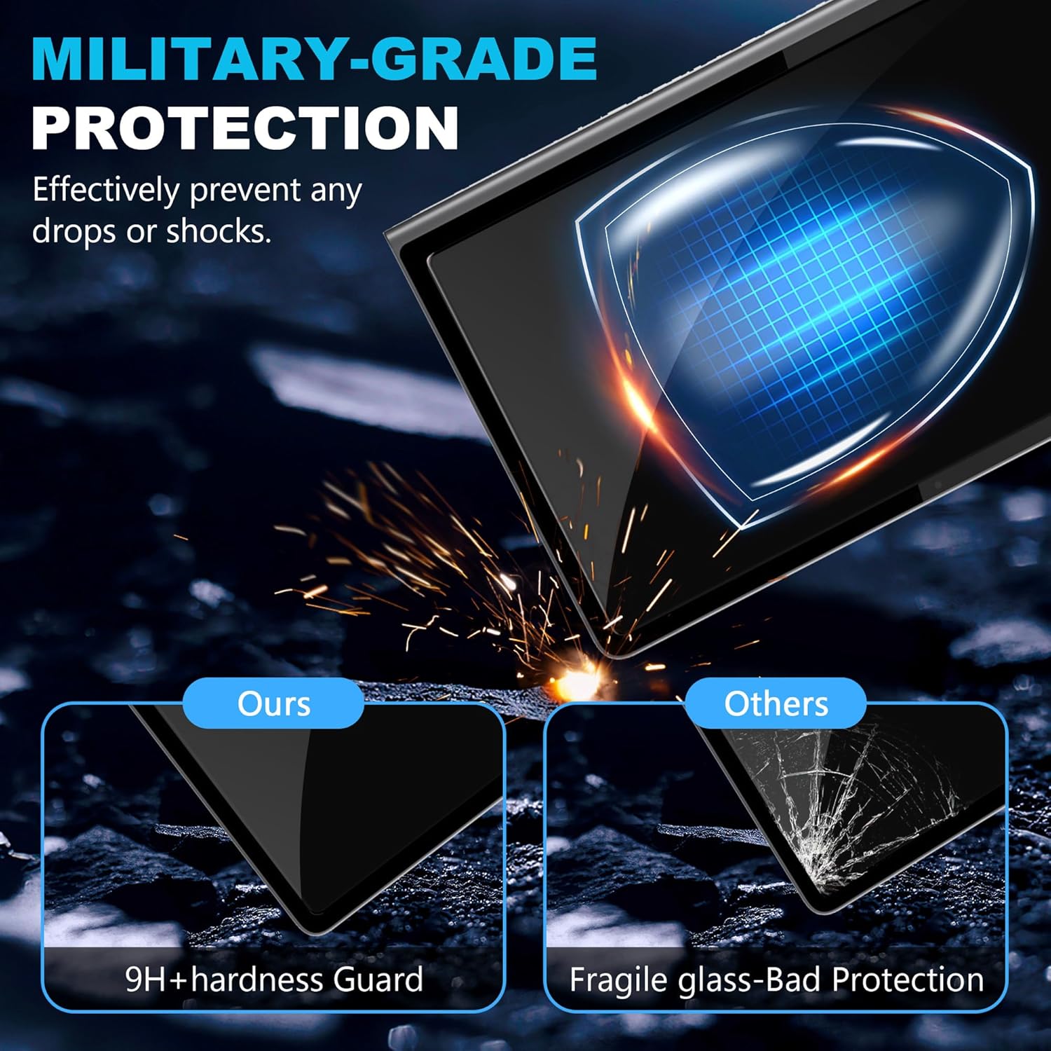 レノボタブプラス 11.5 インチ 2024 強化ガラススク - Matte Anti Glare Screen Protector のレビューと価格