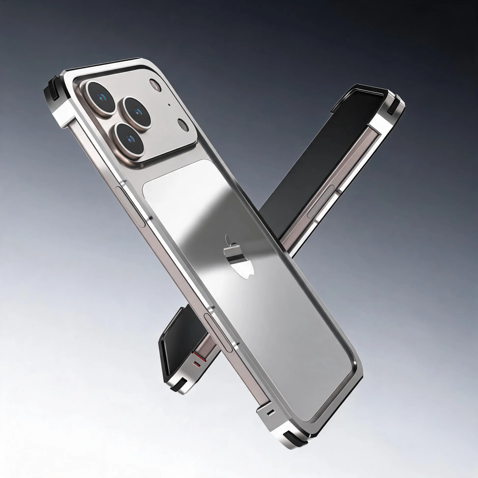 iPhone 18 Pro Max、17 Pro対応。高級感 - Metal Bumper Aluminum Frame Case のレビューと価格