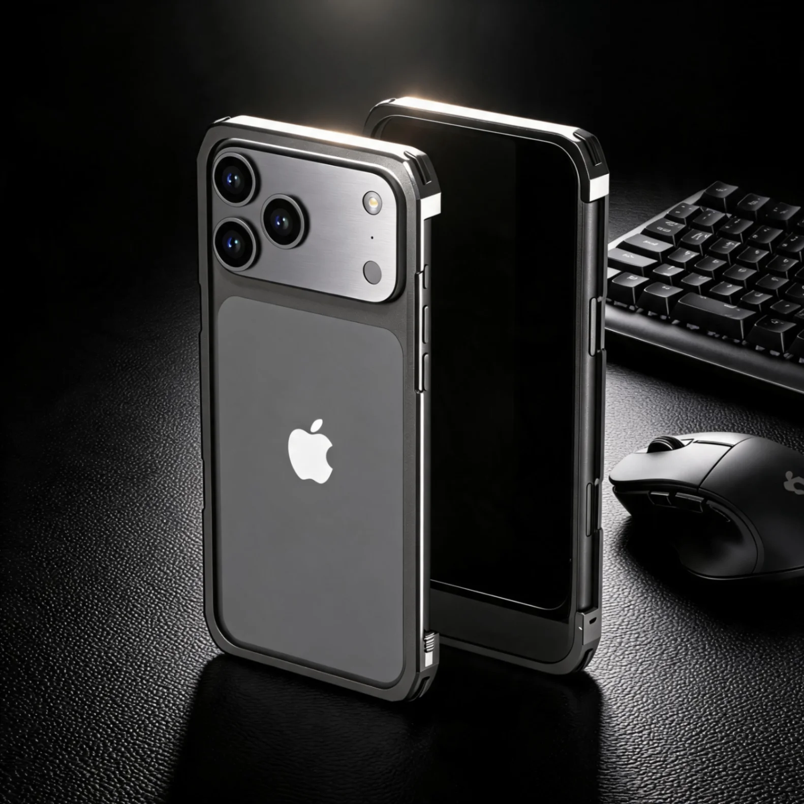 iPhone 18 Pro Max、17 Pro対応。高級感 - Metal Bumper Aluminum Frame Case のレビューと価格