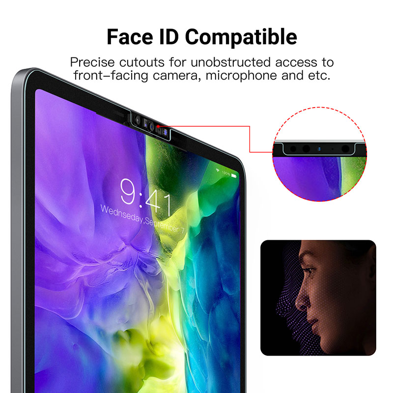 iPad 10th、Air 5、4、Mini 6、Face  - Matte Anti Glare Screen Protector のレビューと価格