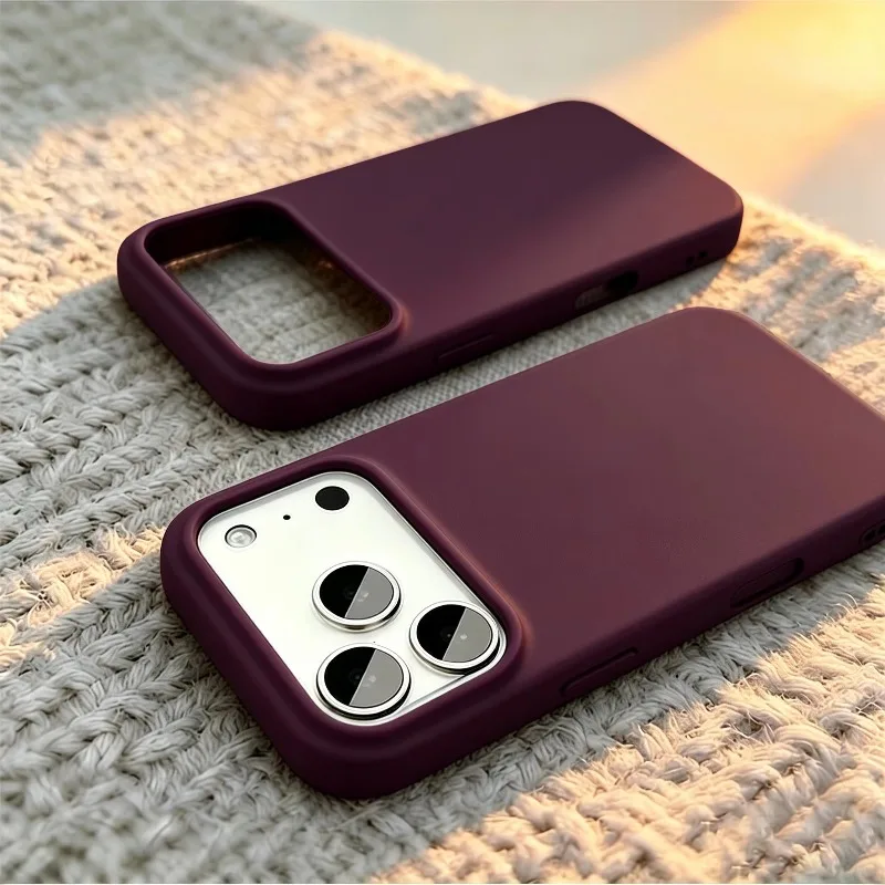 iPhone 18 Pro Max、17、16、15、14、 - Liquid Silicone Magnetic Phone Case のレビューと価格
