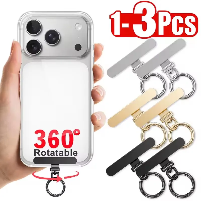 1～3個入り ミニ ステンレス製 スマホ用ストラップクリップ - Phone Cases のレビューと価格