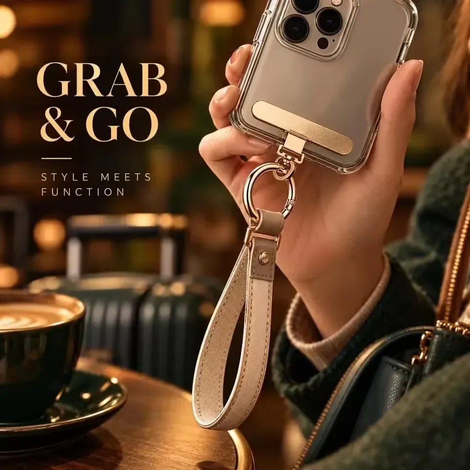 1～3個入り ミニ ステンレス製 スマホ用ストラップクリップ - Phone Cases のレビューと価格