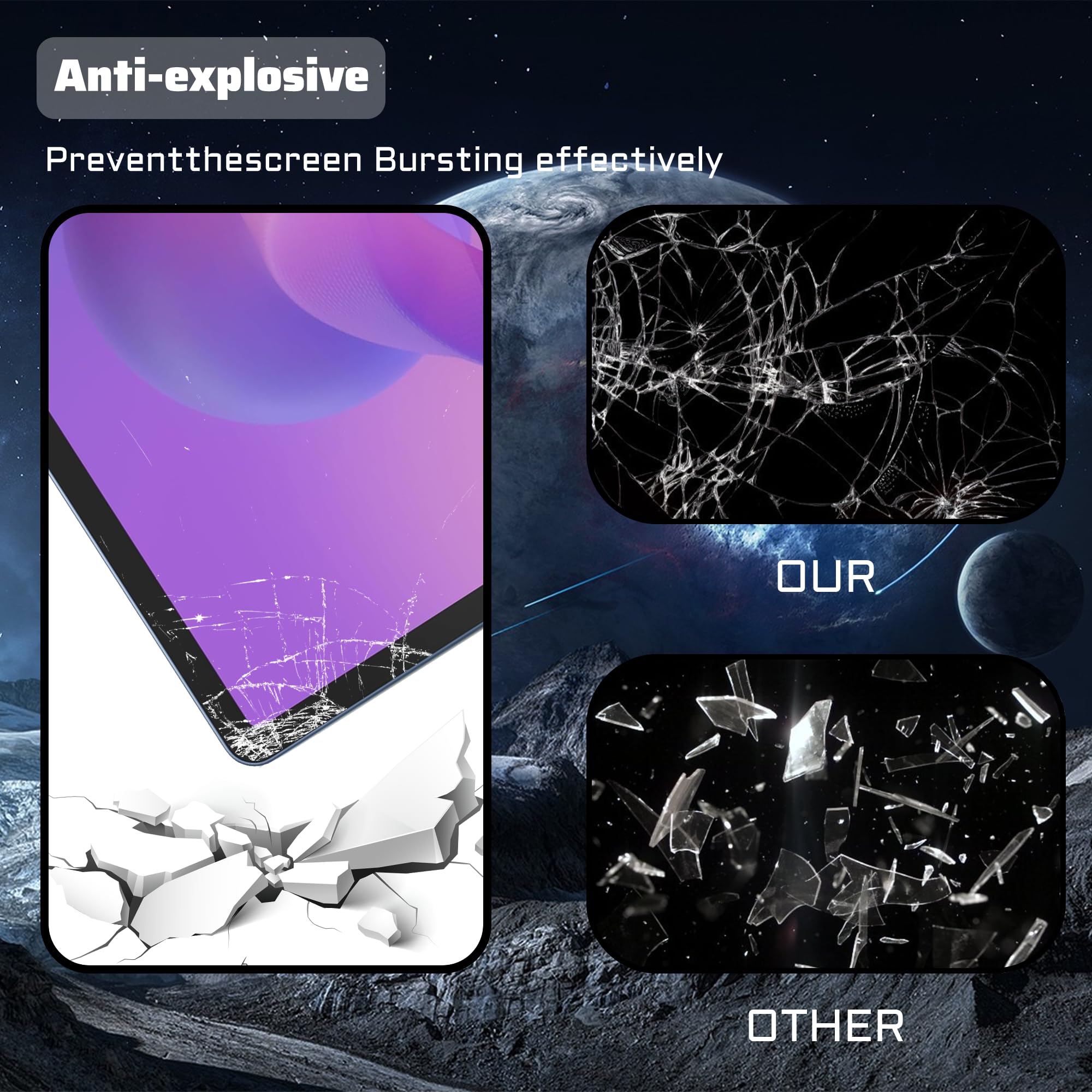タブレット強化ガラス Lenovo Idea Tab Plu - Matte Anti Glare Screen Protector のレビューと価格