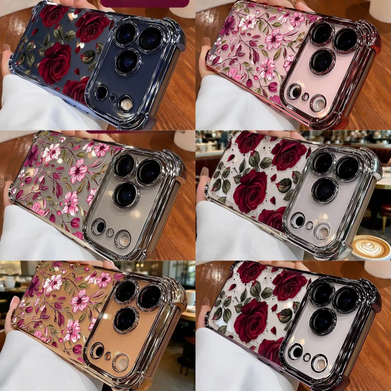 サムスン Galaxy S26 Edge、S24、S25 U - Vintage Floral Pattern Soft Case のレビューと価格