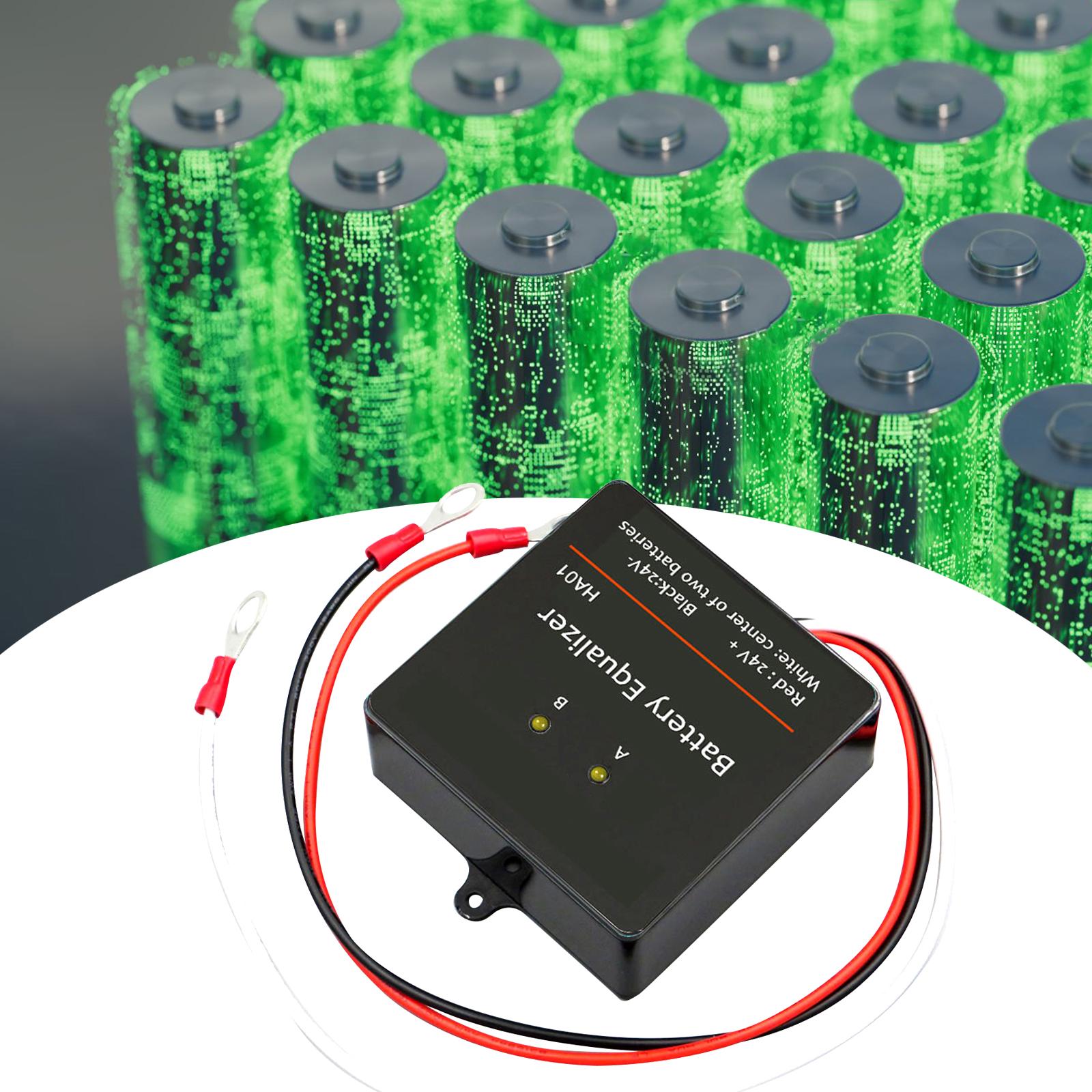 24Vバッテリーイコライザー：2個の12V鉛蓄電池を接続して - Power Banks のレビューと価格