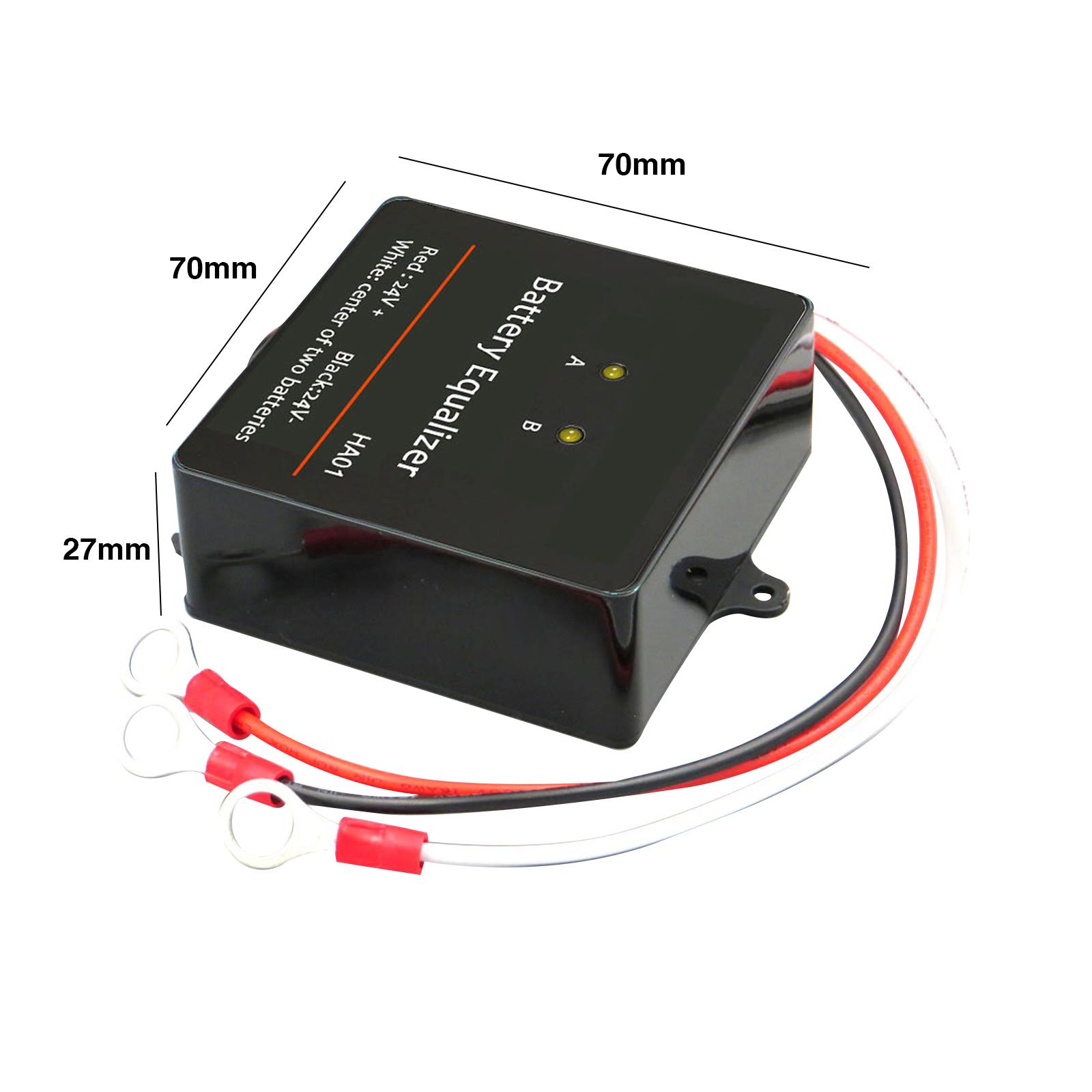 24Vバッテリーイコライザー：2個の12V鉛蓄電池を接続して - Power Banks のレビューと価格