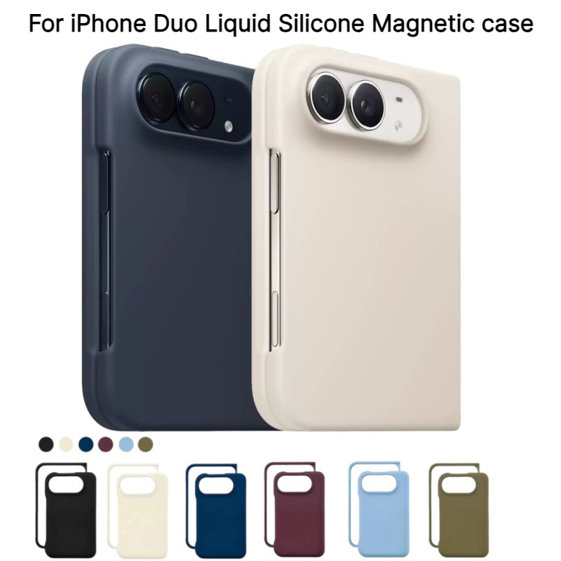 iPhone Duo用、Magsafe対応、衝撃吸収、画面保 - Liquid Silicone Magnetic Phone Case のレビューと価格